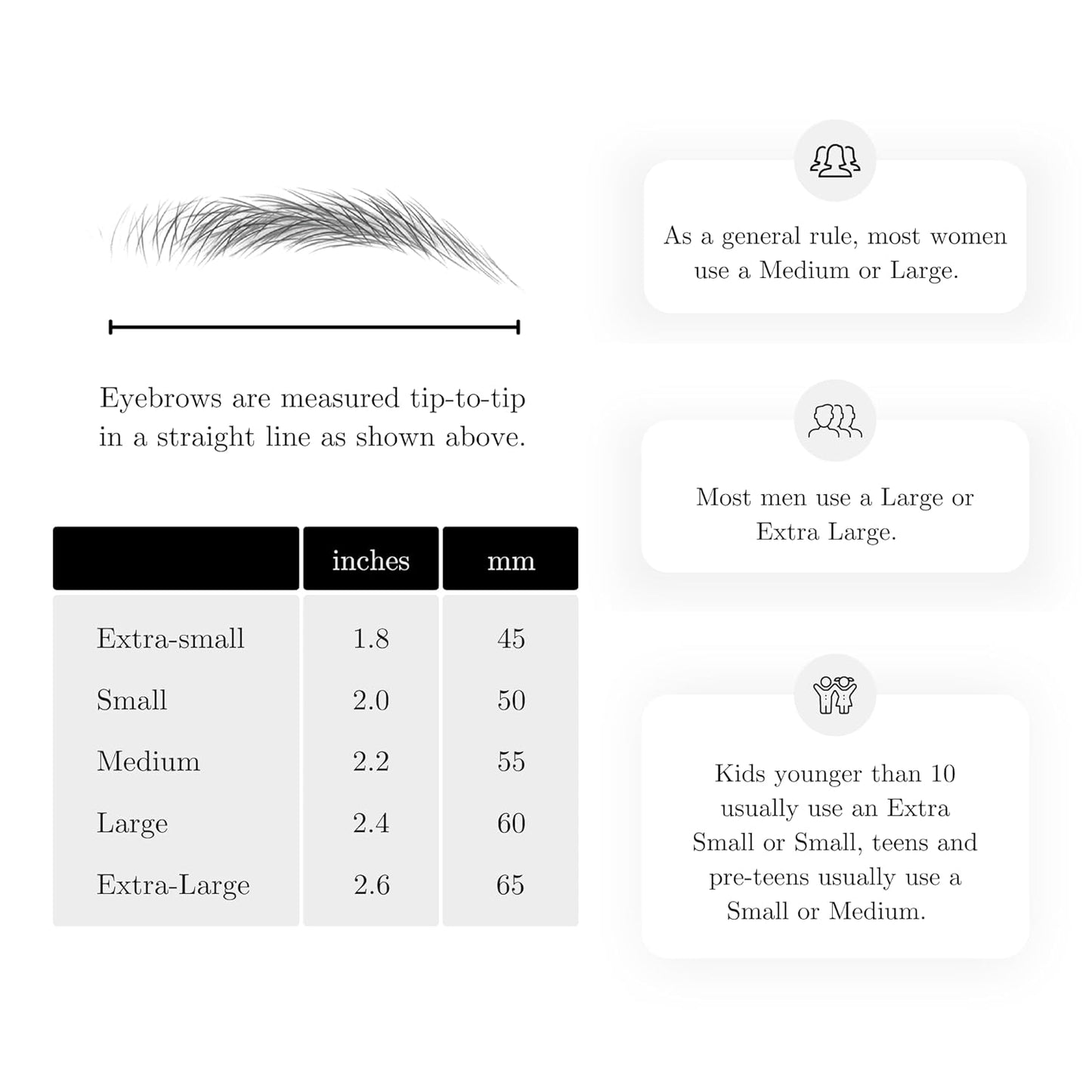 (10 pairs) Ash Brown Temporary Eyebrow Tattoo - Medium Size - Waterproof & Smudgeproof - Sassy Swerve Style Eyebrow Stickers - Sheet Lasts up to 30 Days - Won't Work on Existing Brows